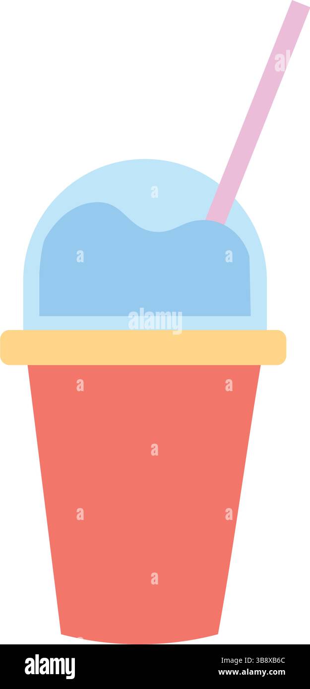 Slush Vector Slush drink in red cup. Vector illustration Stock Vector Image & Art ...
