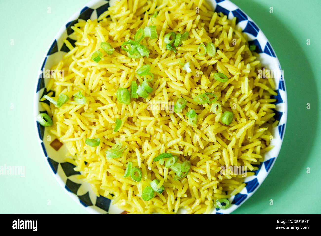 London Ropits Rice London UK, May 08 2025, Bowl Of Tasty Indian Style Pillau Rice Stock ...