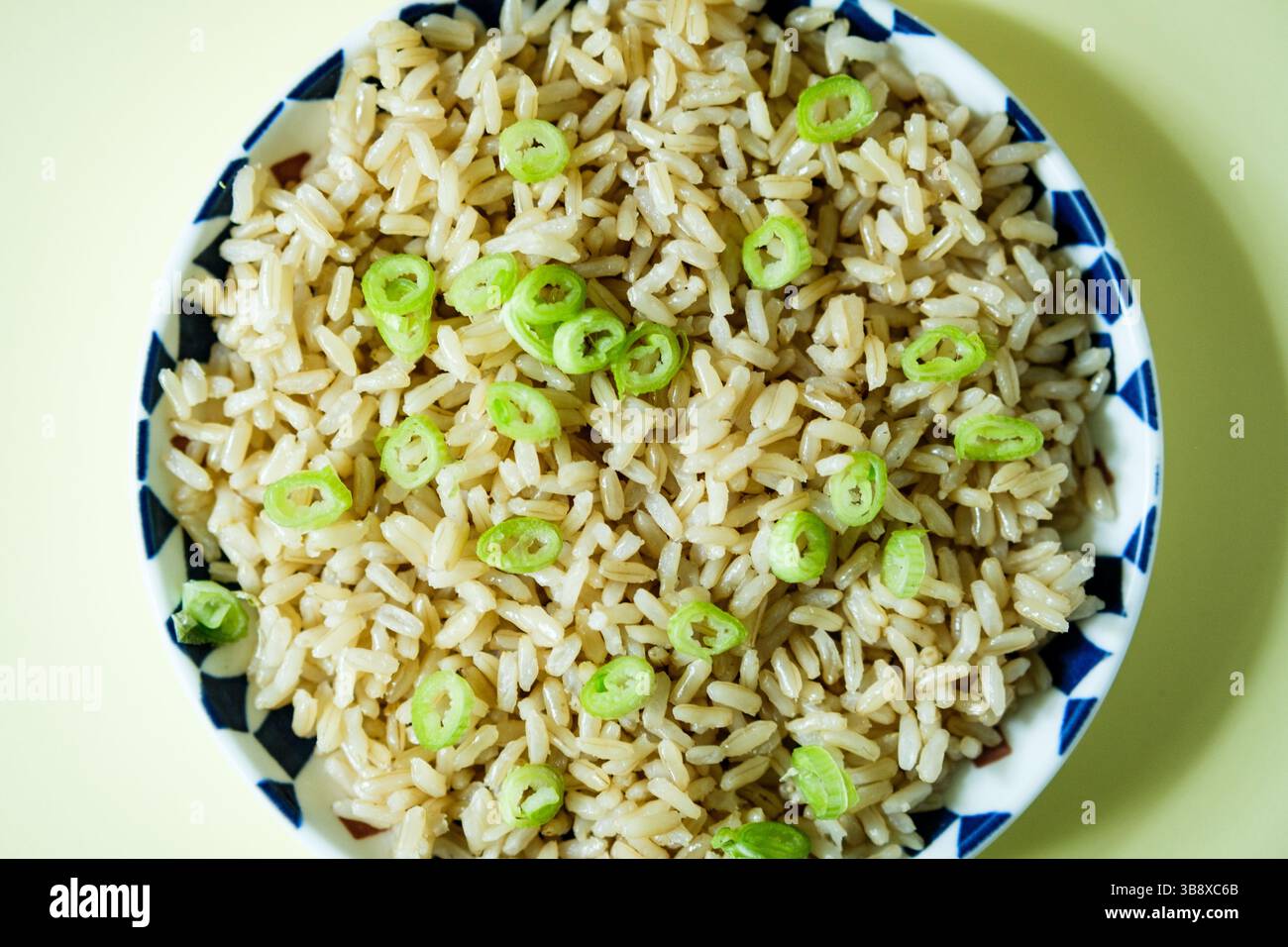 London Ropits Rice London UK, May 08 2025, Bowl of Tasty Healthy Wholegrain Rice Stock ...