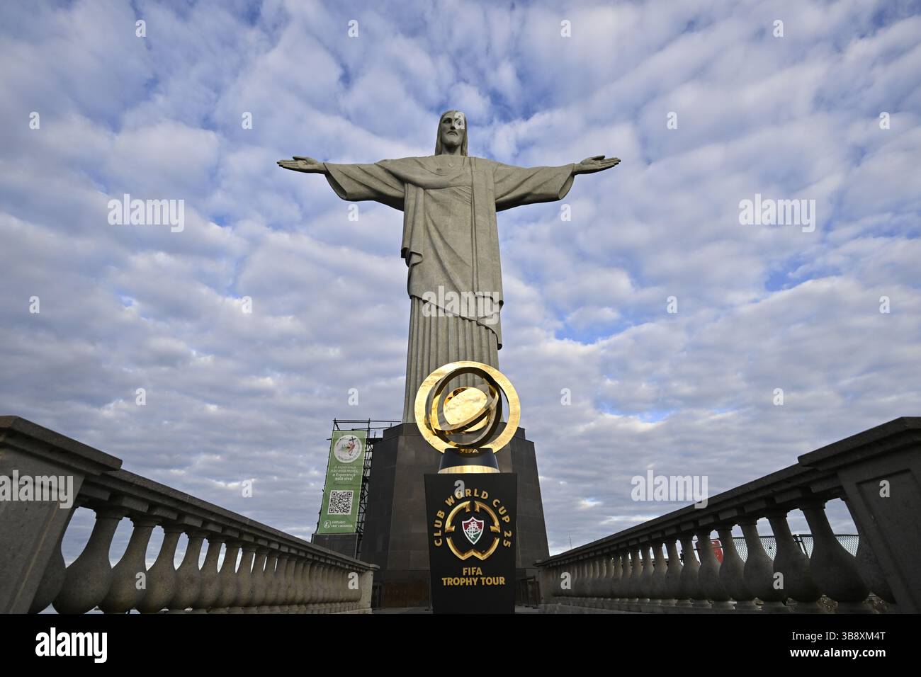 Rio de Janeiro-Brazil, May 7, 2025 FIFA Club World Cup trophy, at the ...