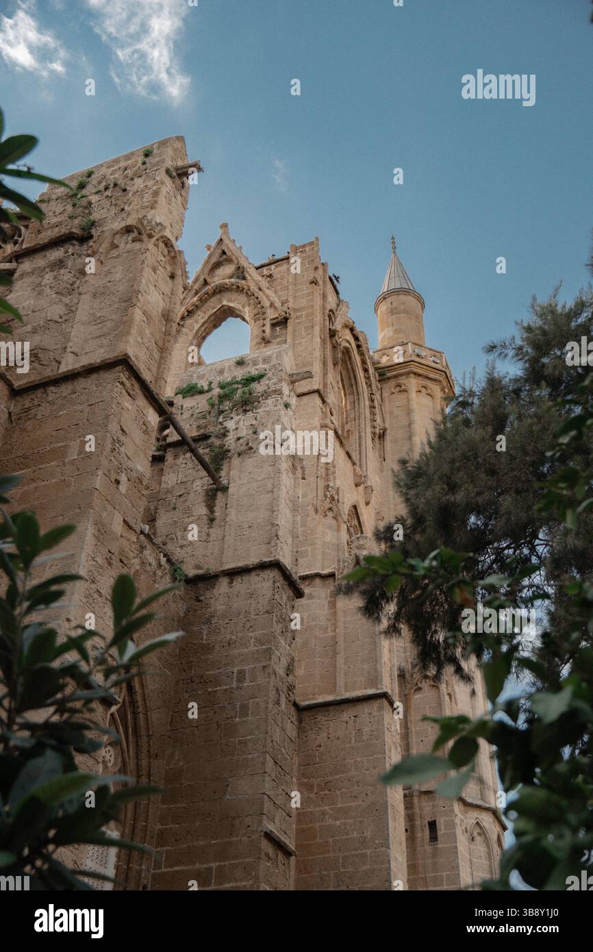 Gothic mosque in Famagusta, Northern Cyprus—once a cathedral, now an ...
