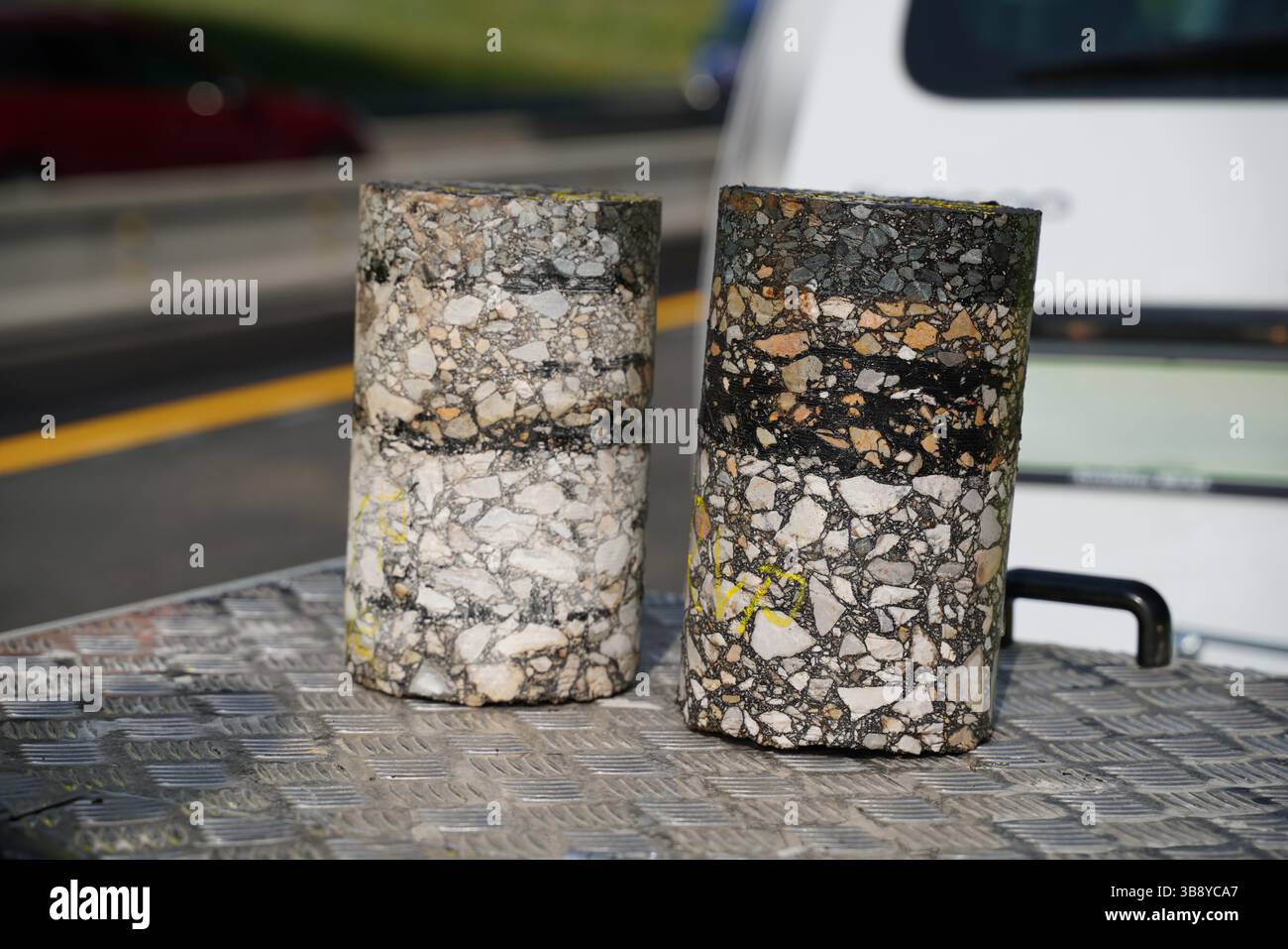 Pavement Core Examples Paving evaluation hi-res stock photography and images - Alamy