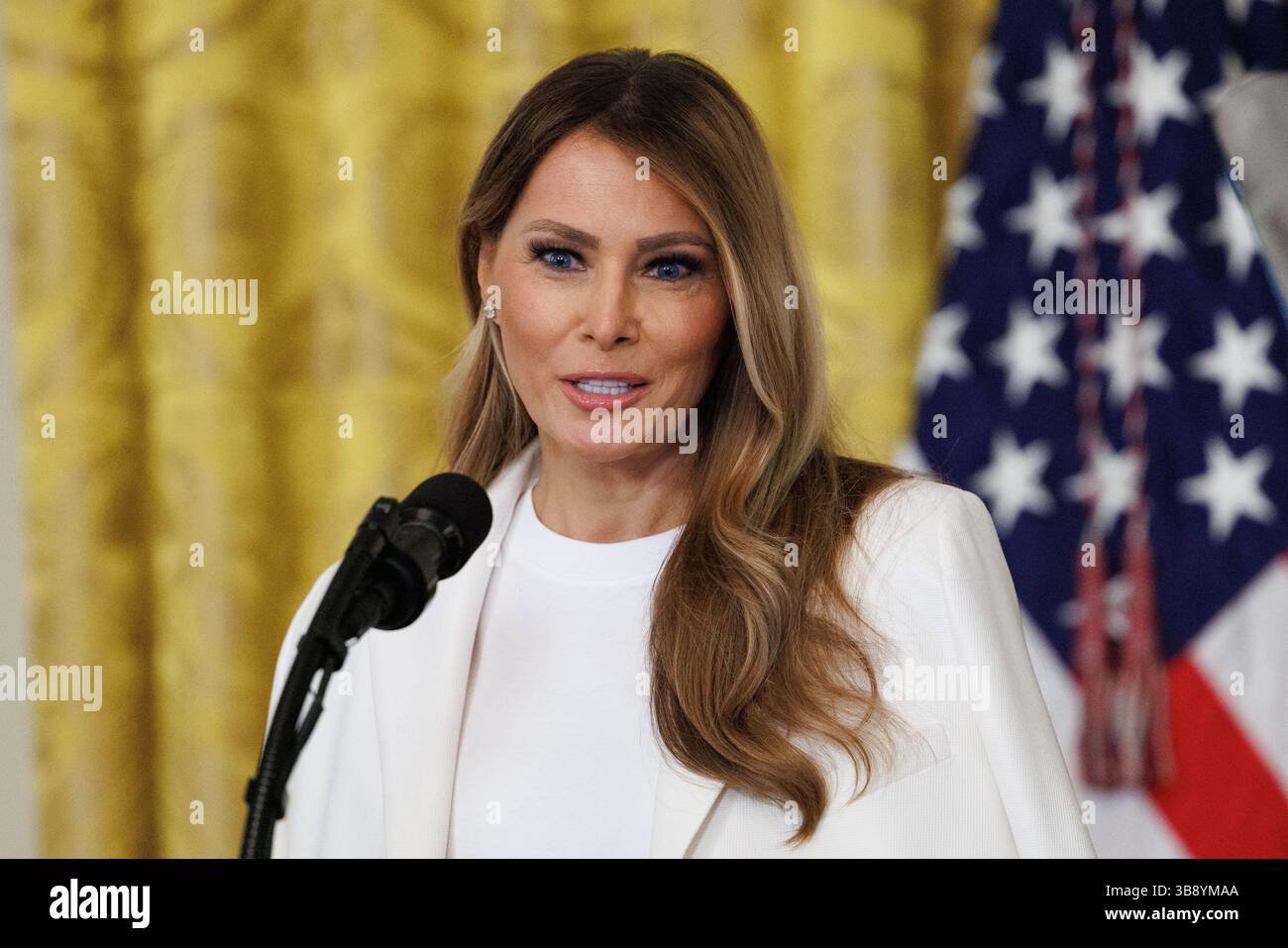 Washington, United States. 08th May, 2025. First Lady Melania Trump ...