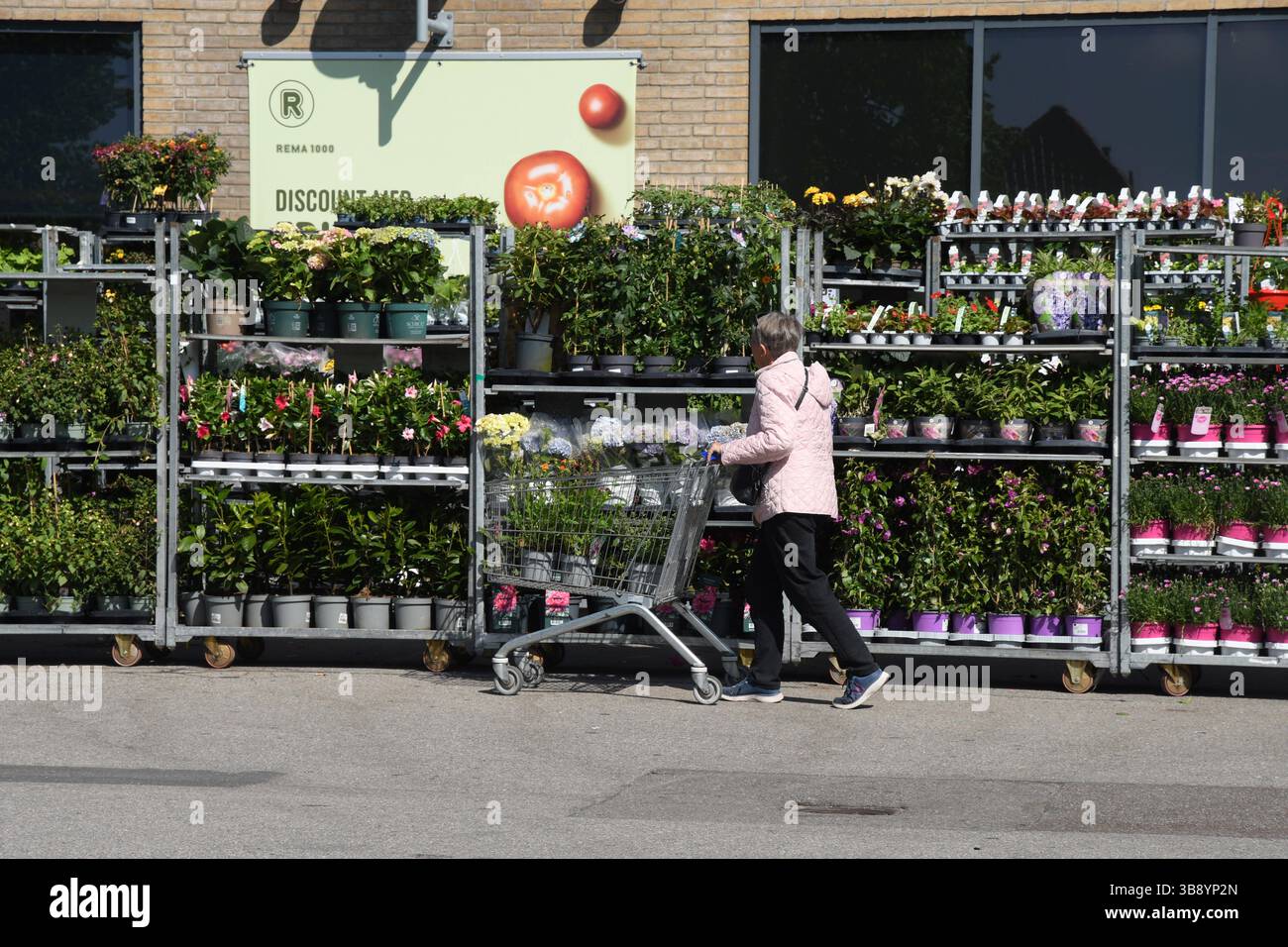 Copenhagen/ Denmark/08 MAY 2025/Rema 1000 chain grocery store in ...