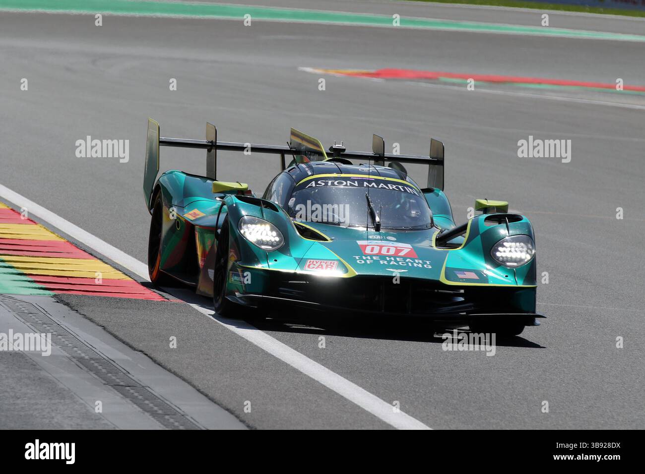 Francorchamps, Belgien. 08th May, 2025. WEC Total Energies 6 Hours Spa-Francorchamps, 07. - 10. Mai 2025 Im Bild: Harry Tincknell (GBR), Tom Gamble (GBR), Ross Gunn (GBR), im Aston Martin Valkyrie Credit: dpa/Alamy Live News Stock Photo