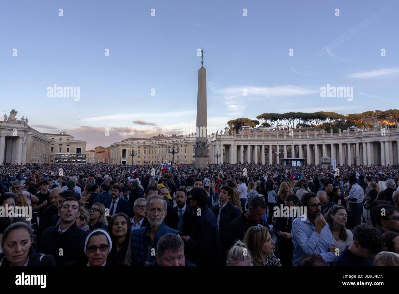 Aftermath of the death of Pope Francis at the Vatican - Second day of ...