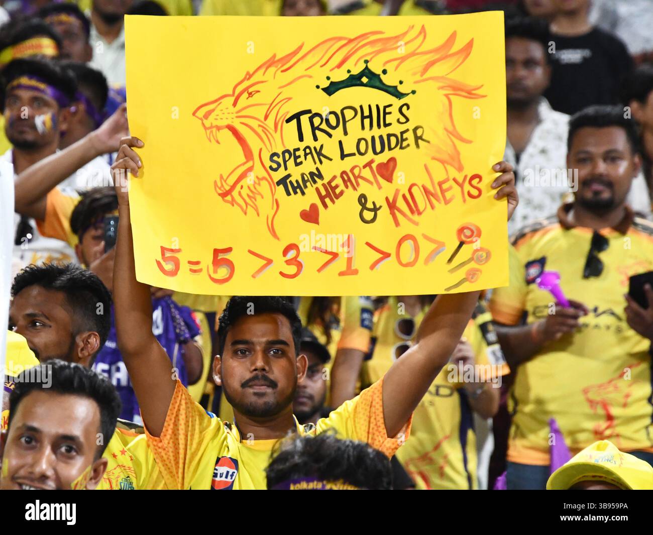 Chennai super kings team hi-res stock photography and images - Alamy