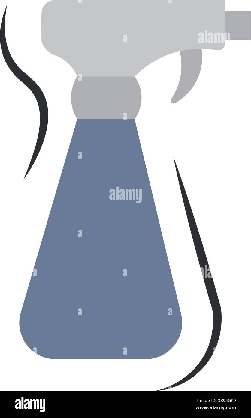 Spray bottle cleaner icon. Vector illustration Stock Vector