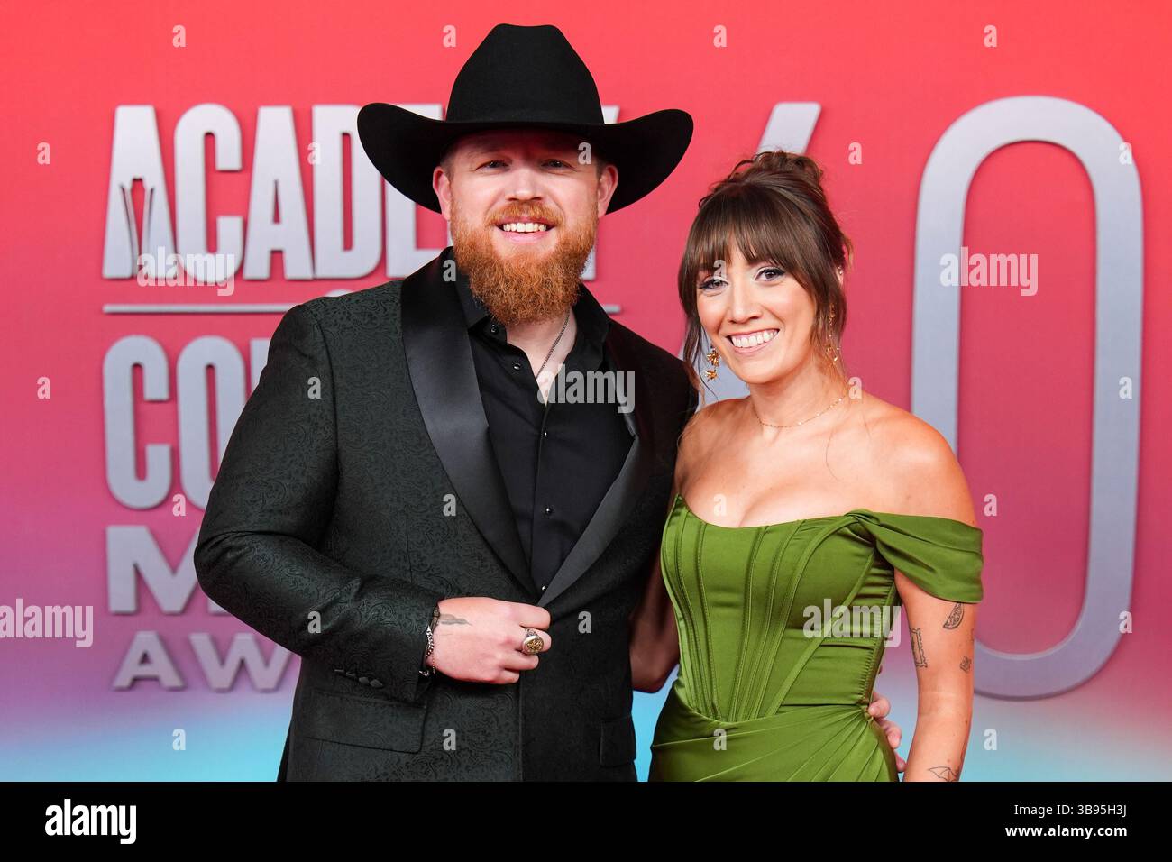 Tyler Braden Left And Marisa Taylor Arrive At The 60th Annual Academy tyler-braden-left-and-marisa-taylor-arrive-at-the-60th-annual-academy