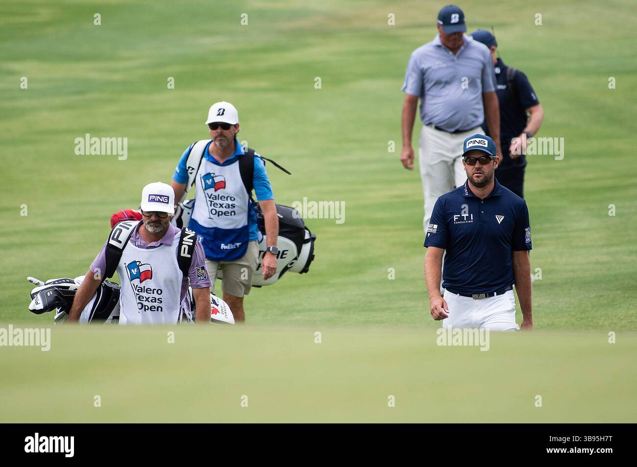 April 02, 2023: Corey Conners in action final round at the Valero Texas Open, TPC San Antonio Oaks Course. San Antonio, Texas. Mario Cantu/CSM (Credit Image: Stock Photo
