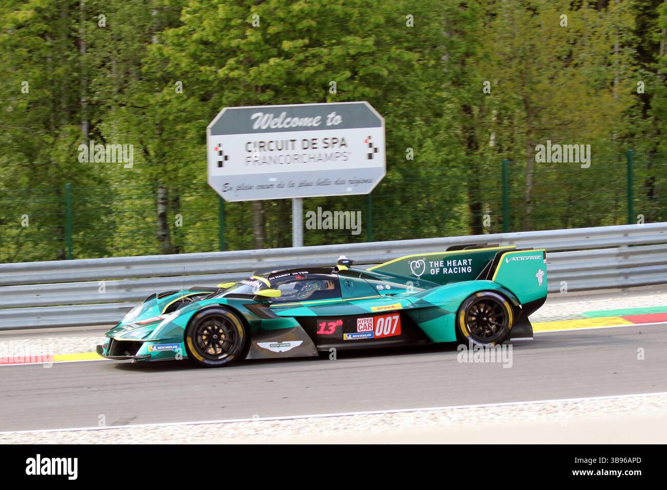 Francorchamps, Belgien. 08th May, 2025. WEC Total Energies 6 Hours Spa-Francorchamps, 07. - 10. Mai 2025 Im Bild: Harry Tincknell (GBR), Tom Gamble (GBR), Ross Gunn (GBR), im Aston Martin Valkyrie Credit: dpa/Alamy Live News Stock Photo