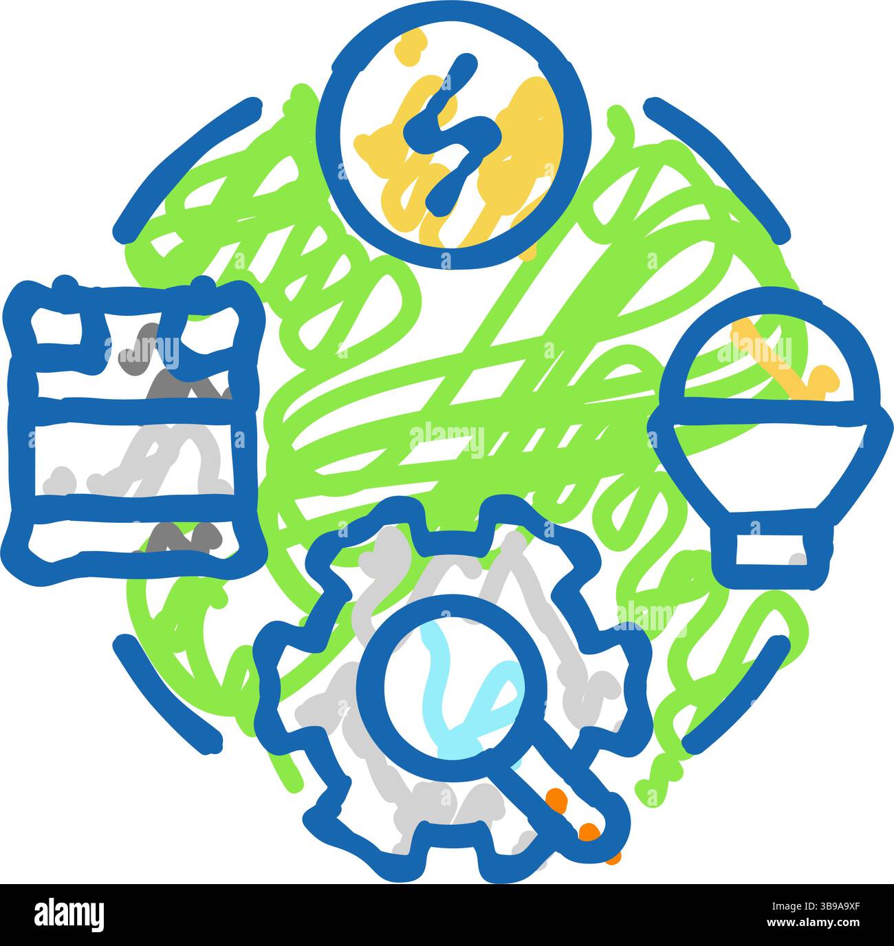 behavioral changes icon doodle illustration Stock Vector Image & Art ...