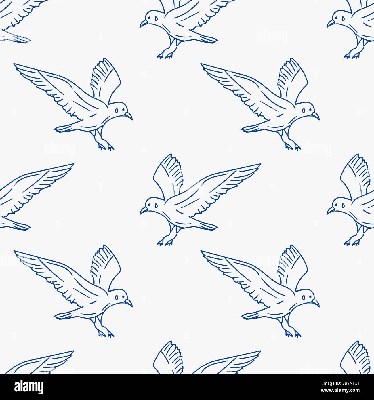 Pigeon Fight Patterns Movement of pigeons Stock Vector Images - Alamy