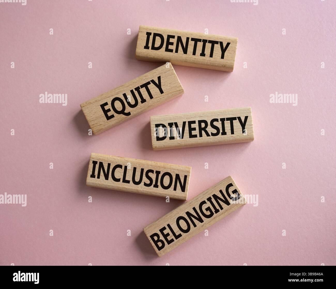 Identity Equity Diversity Inclusion Belonging symbol. Concept words ...