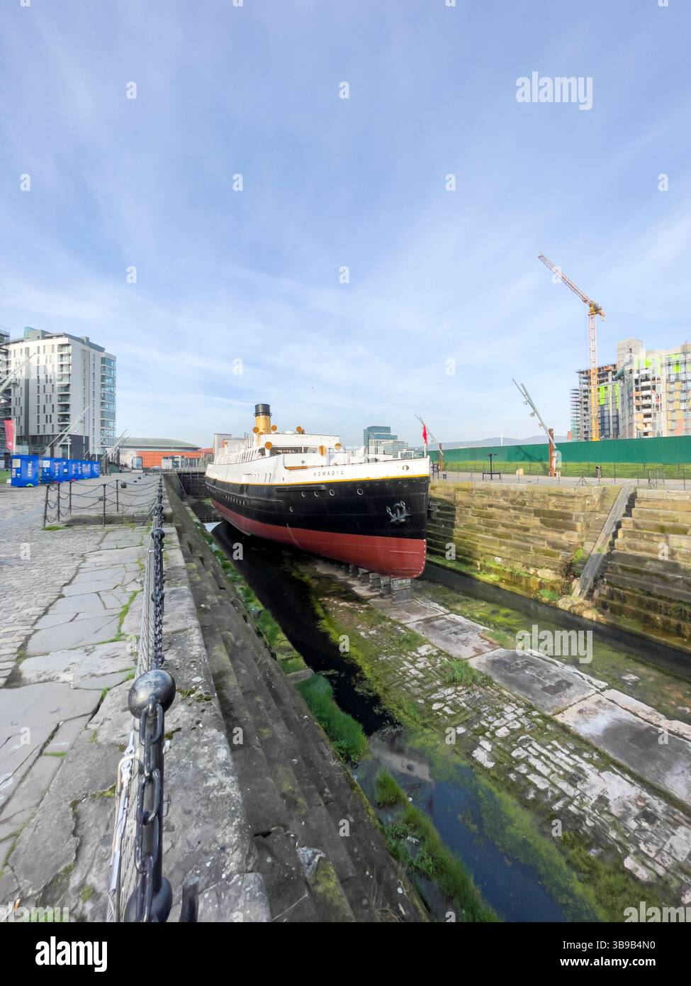 SS Nomadic, Belfast. - Smartphone Captured Stock Image