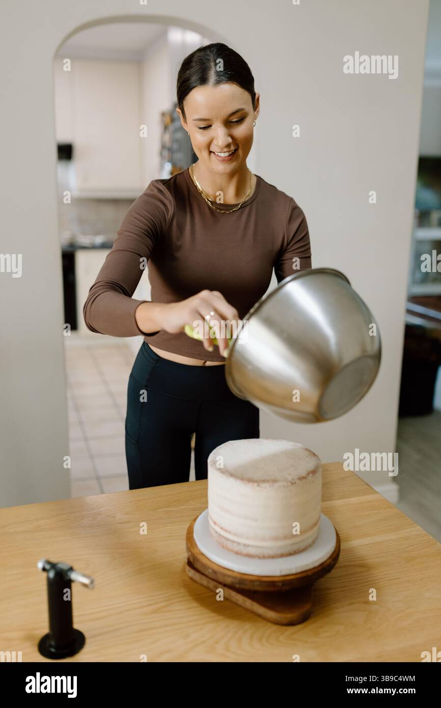 Home Baker Small Business Entrepreneur Stock Photo