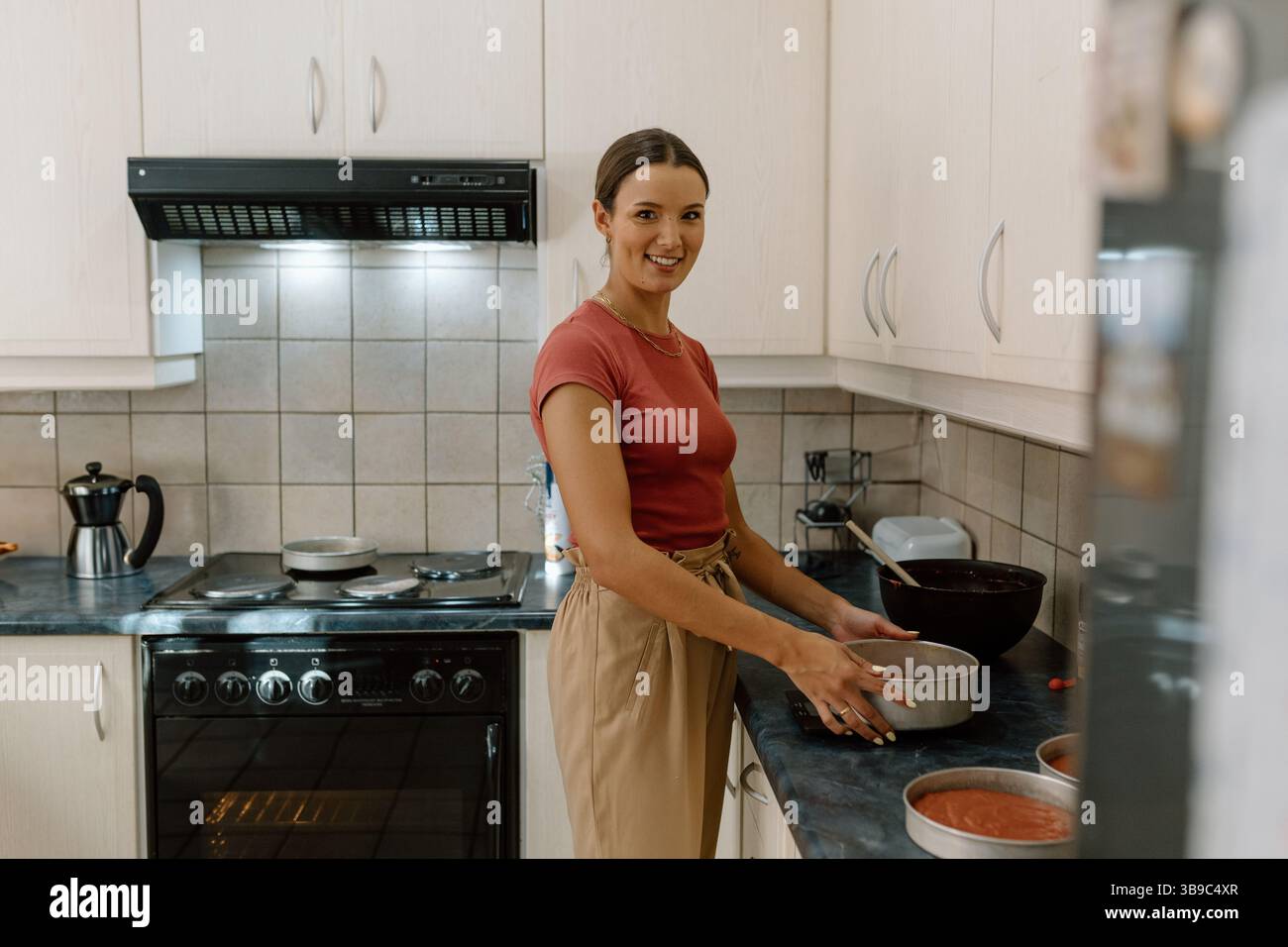 Home Baker Small Business Entrepreneur Stock Photo