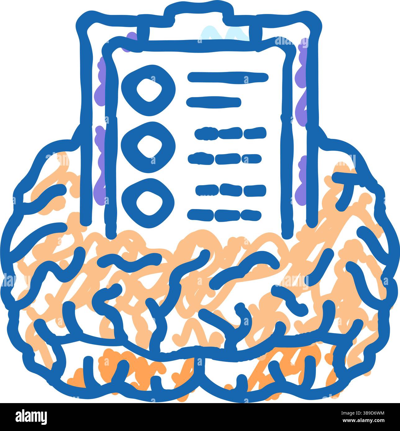 cloud brainstorm icon doodle illustration Stock Vector Image & Art - Alamy