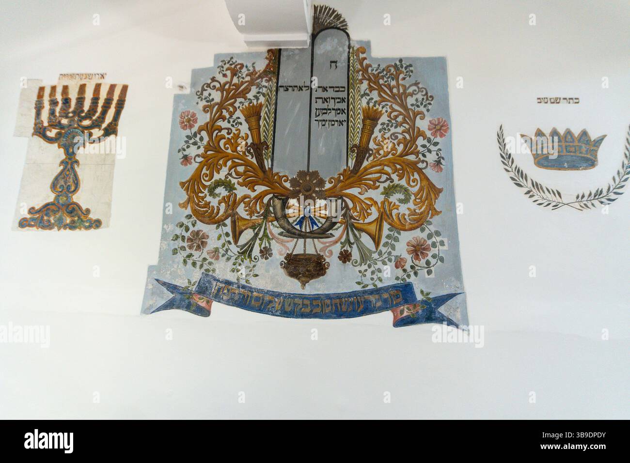 Synagogue Rhodes The Historical Kahal Shalom Synagogue in Rhodes, Greece, with its ...