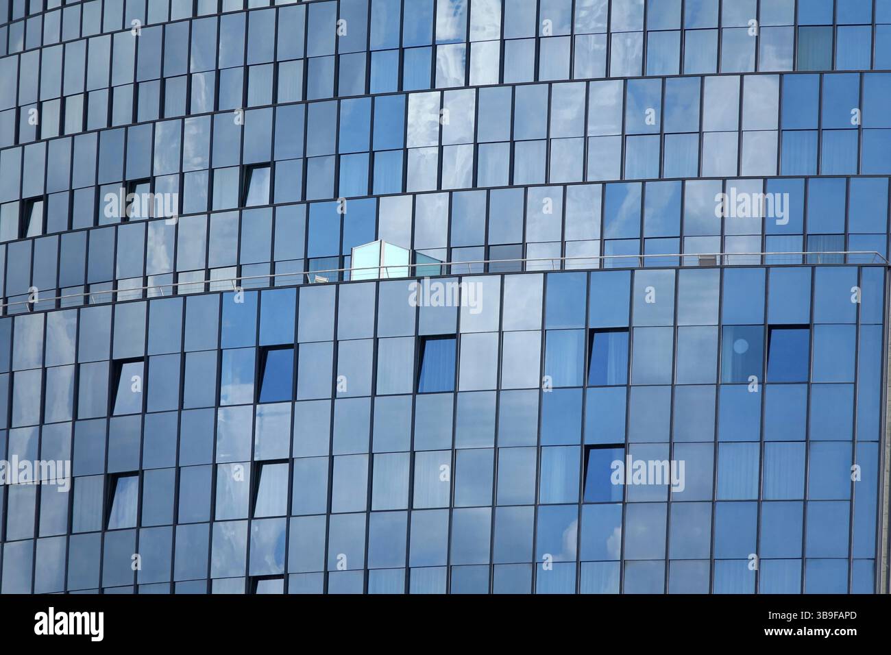 Facade of a high-rise building Stock Photo - Alamy