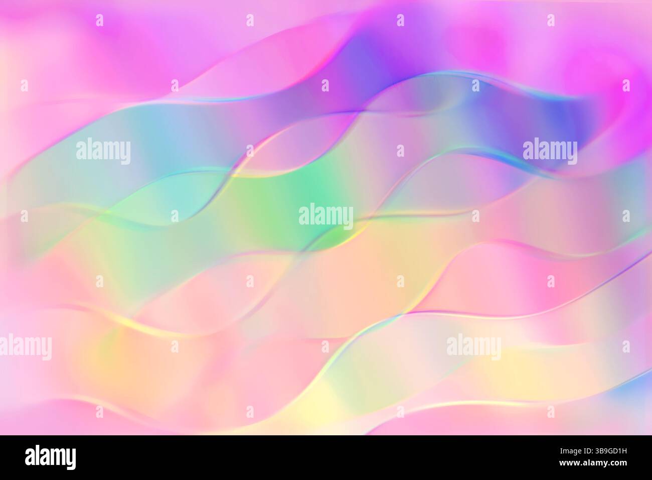 A vibrant abstract design featuring a soft pastel gradient with smooth ...