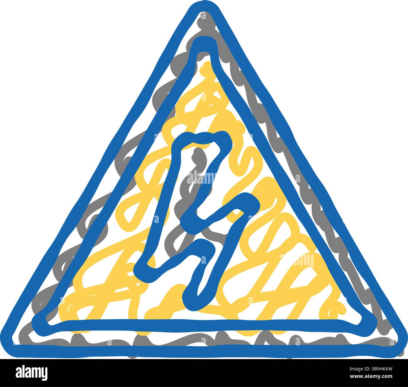 power outage hurricane disaster icon doodle illustration Stock Vector ...