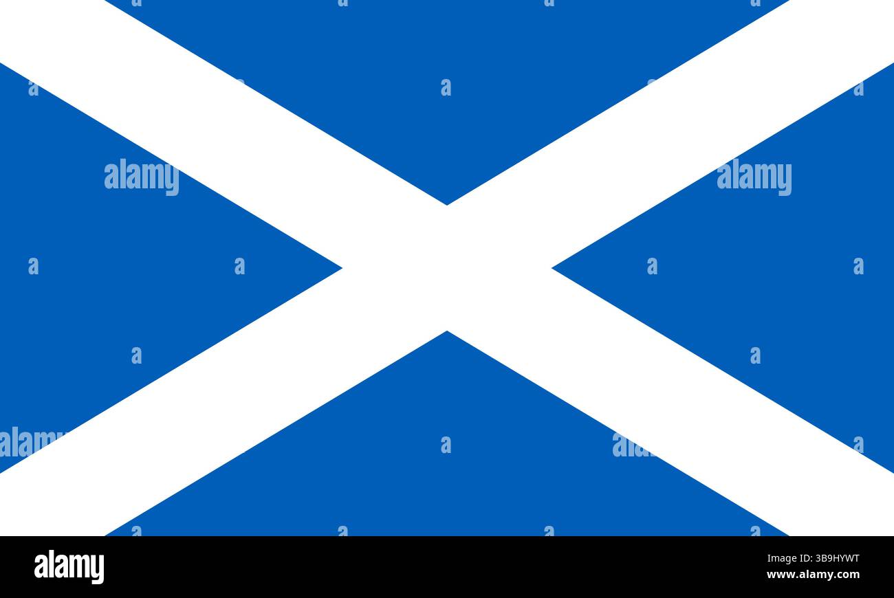 Flag Of Scotland Scotland Flag Official Colors And Proportion Digital 