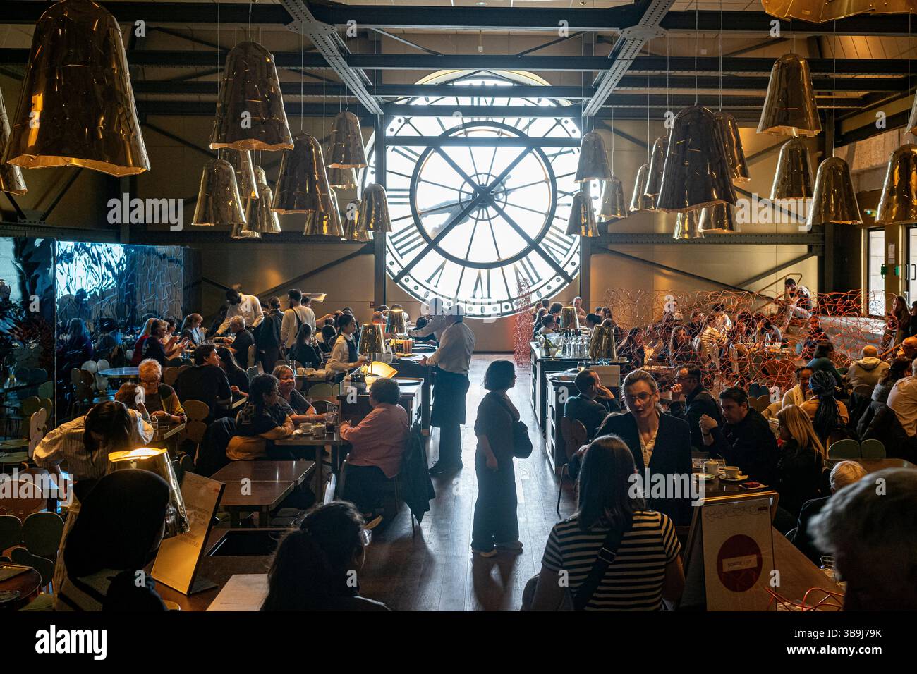 Café Campana, the restaurant inside of the Musee D'Orsay in Paris ...