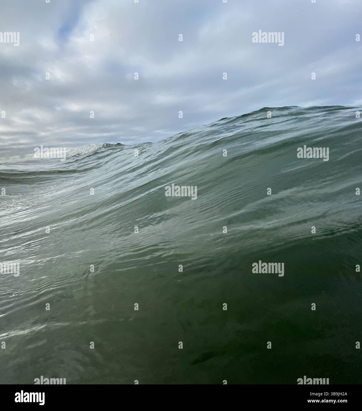 Pacific Ocean Surf in the Olympic Peninsula of Washington State - Smartphone Captured Stock Image