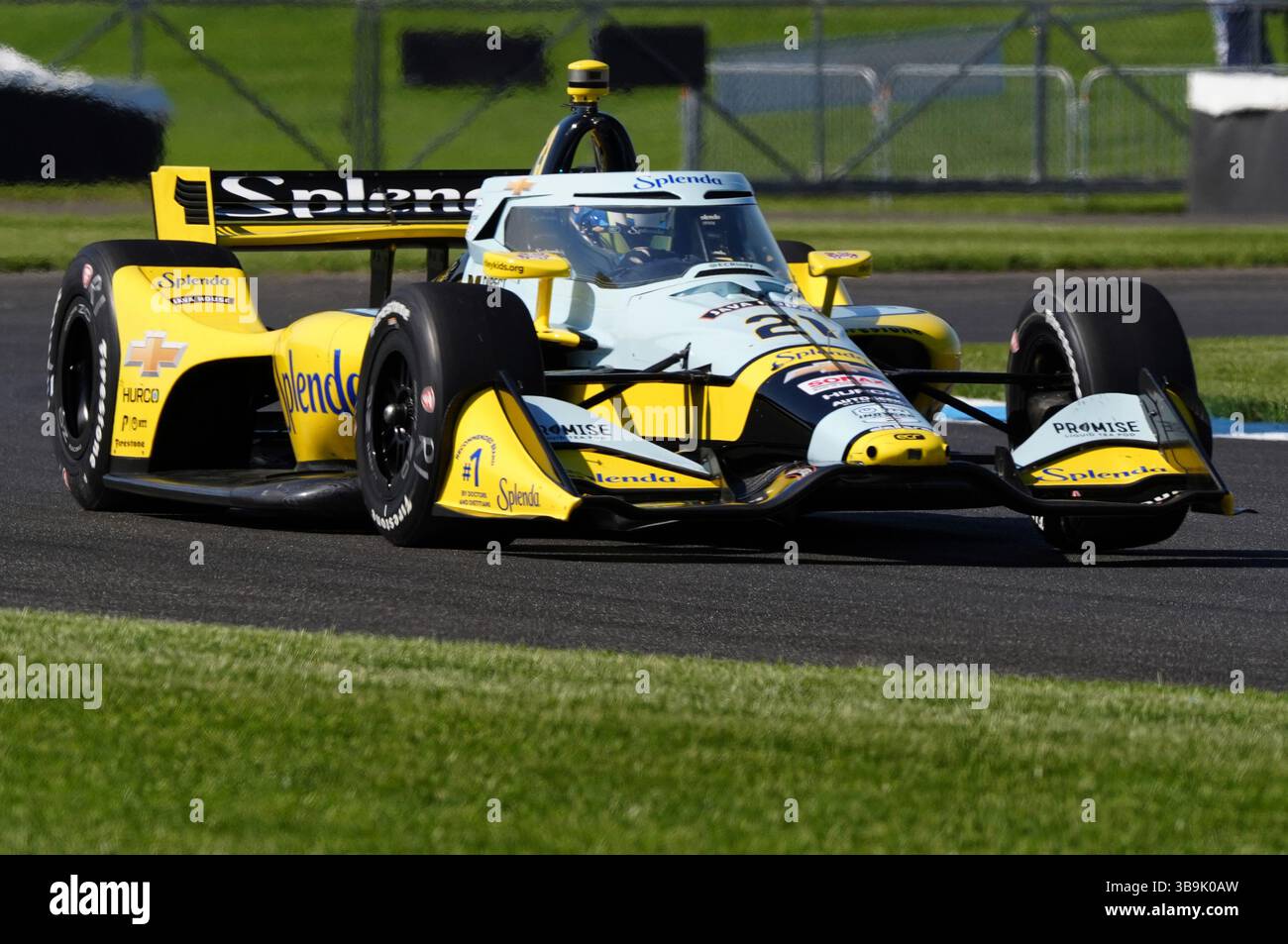 INDIANAPOLIS, IN - MAY 9: IndyCar driver Christian Rasmussen (21 ...