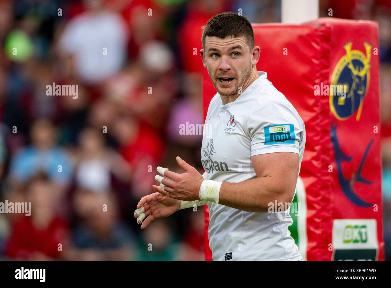 Limerick, Ireland. 10th May, 2025. Nick Timoney of Ulster during the ...