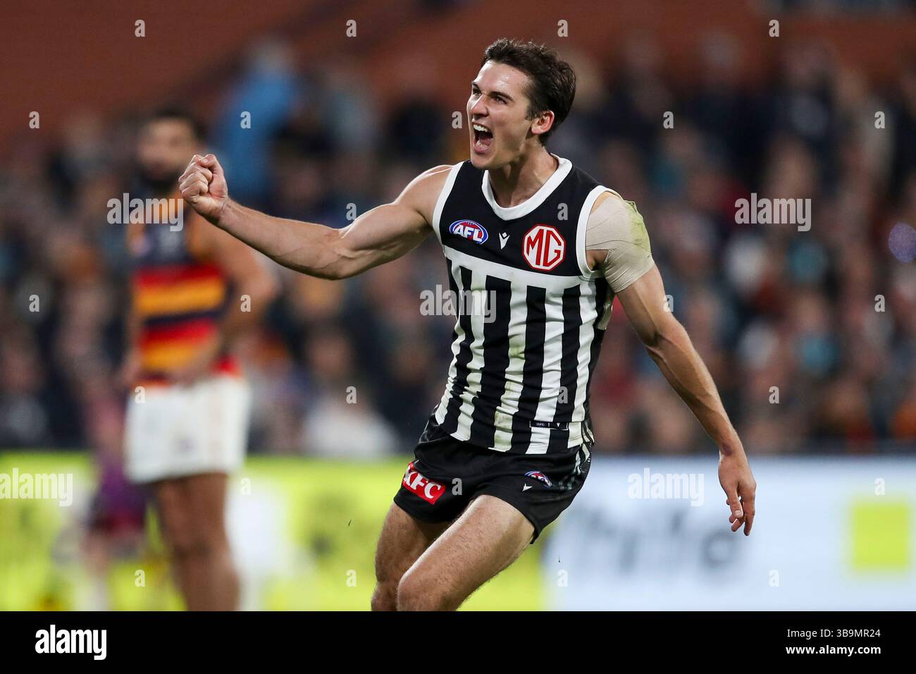 Adelaide, Australia. 10th May, 2025. Connor Rozee of the Power ...
