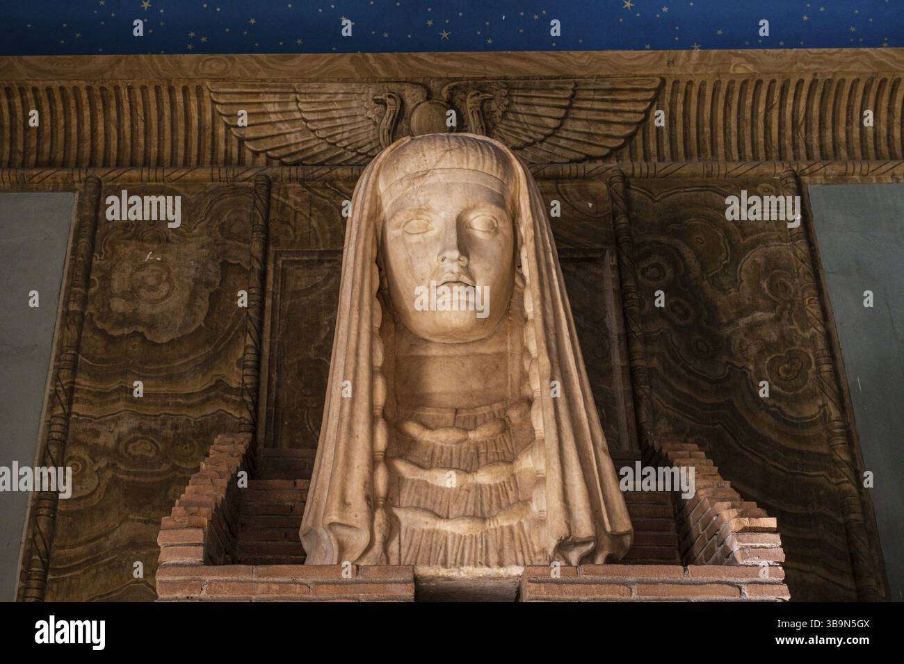 Isis-Sothis-Demeter head restoration, Gregorian Egyptian Museumn Musei ...