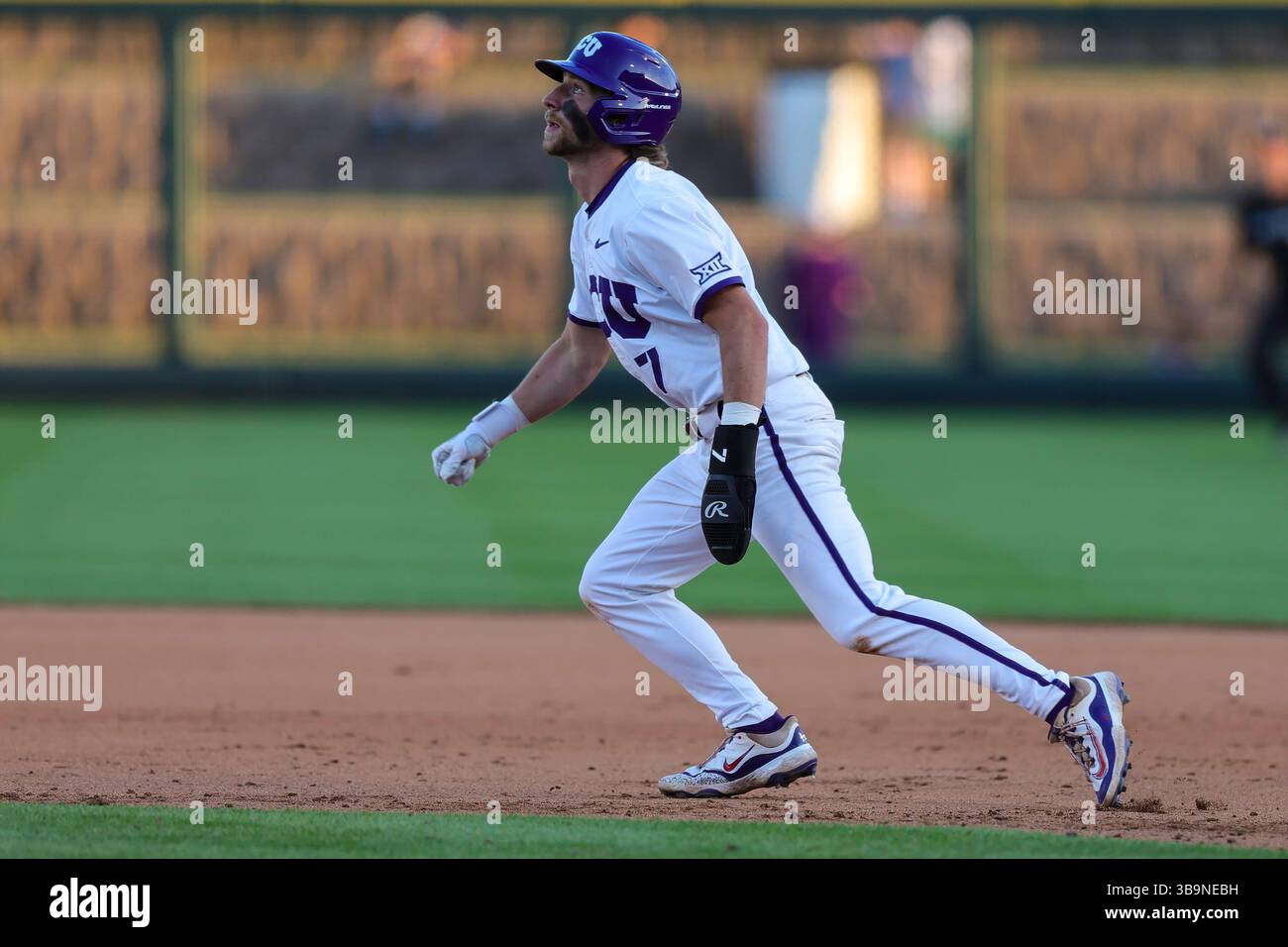 May 9, 2025: Texas Christian University's infielder Cole Cramer (7 ...