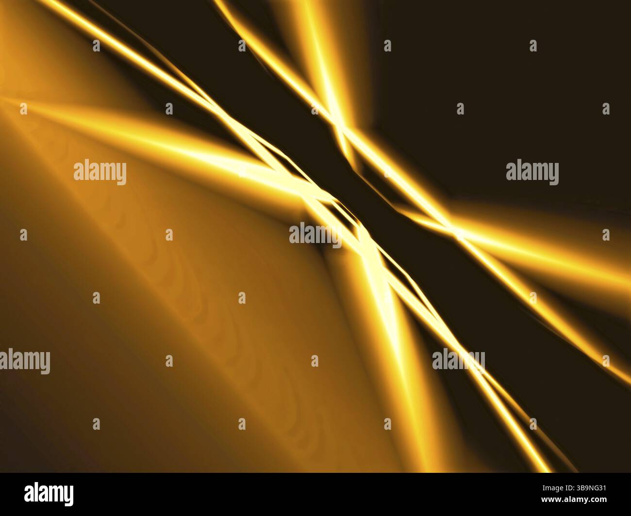 Abstract tech background - computer-generated image. Fractal art: glowing in dark lines. tech backdrop for banners, posters, web design Stock Photo
