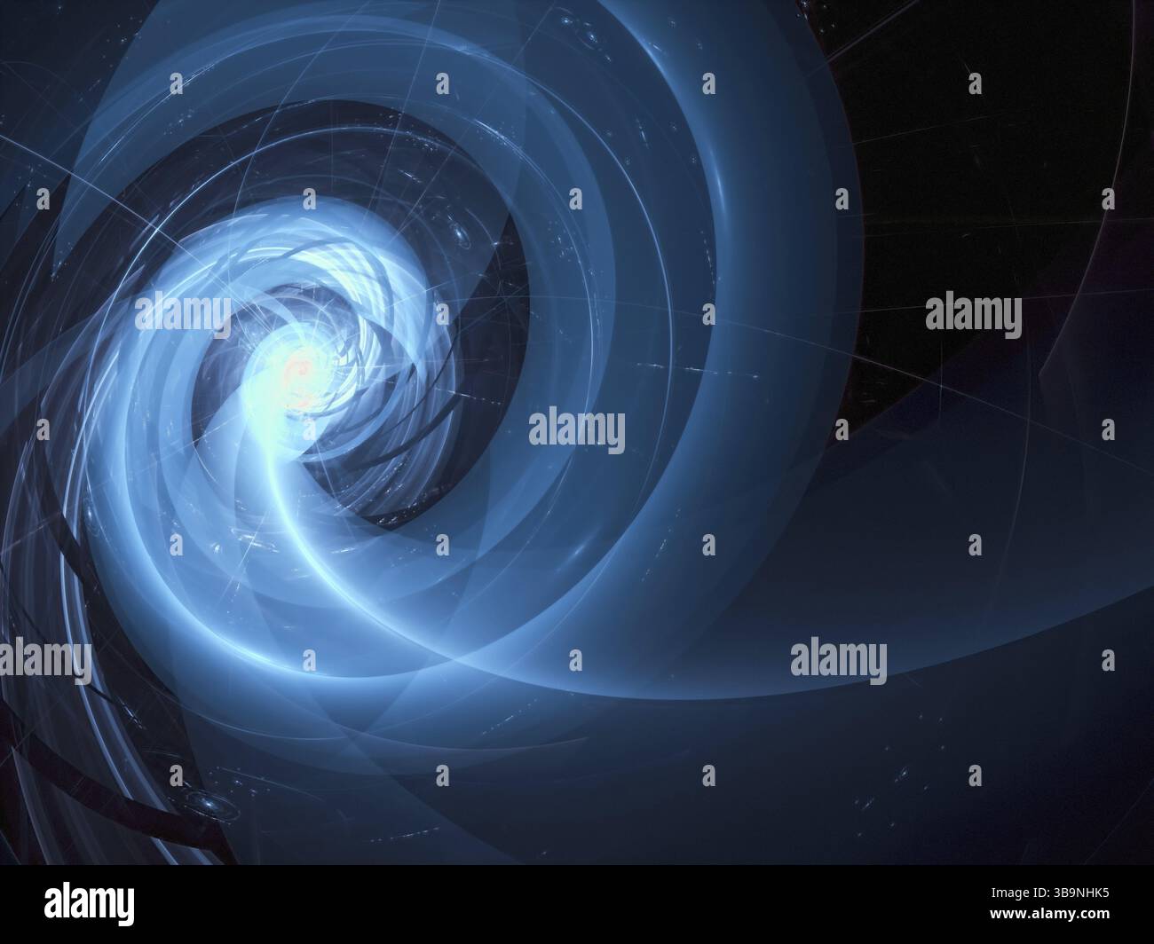 Simple technology background with copy space - swirl and folds ...
