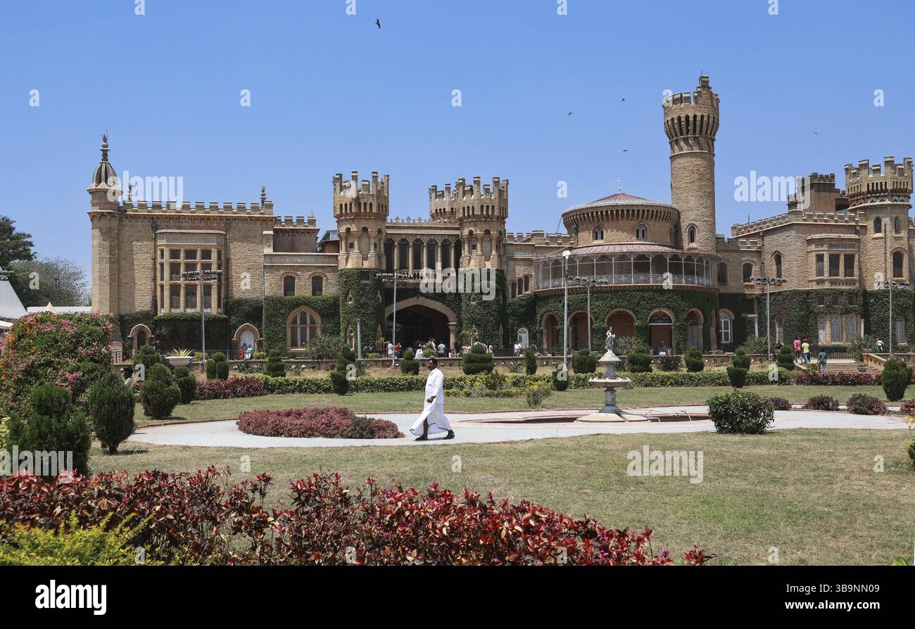 Bengaluru Palace in Bangalore, Karnataka, India, Asia Stock Photo