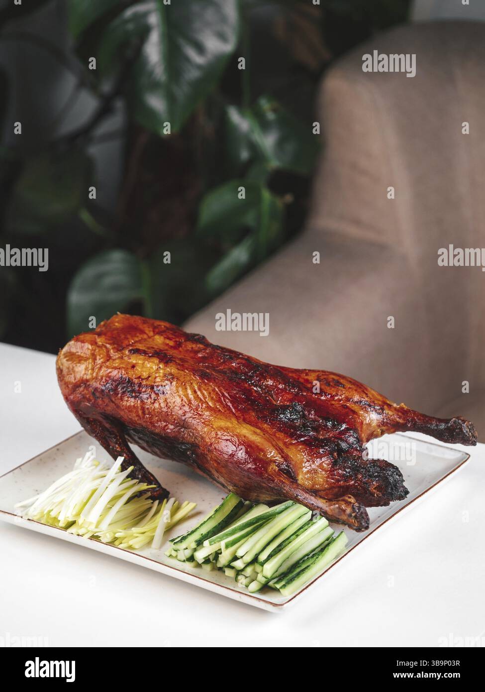 Traditional peking roast ducks hi-res stock photography and images - Alamy, image size:975x1390