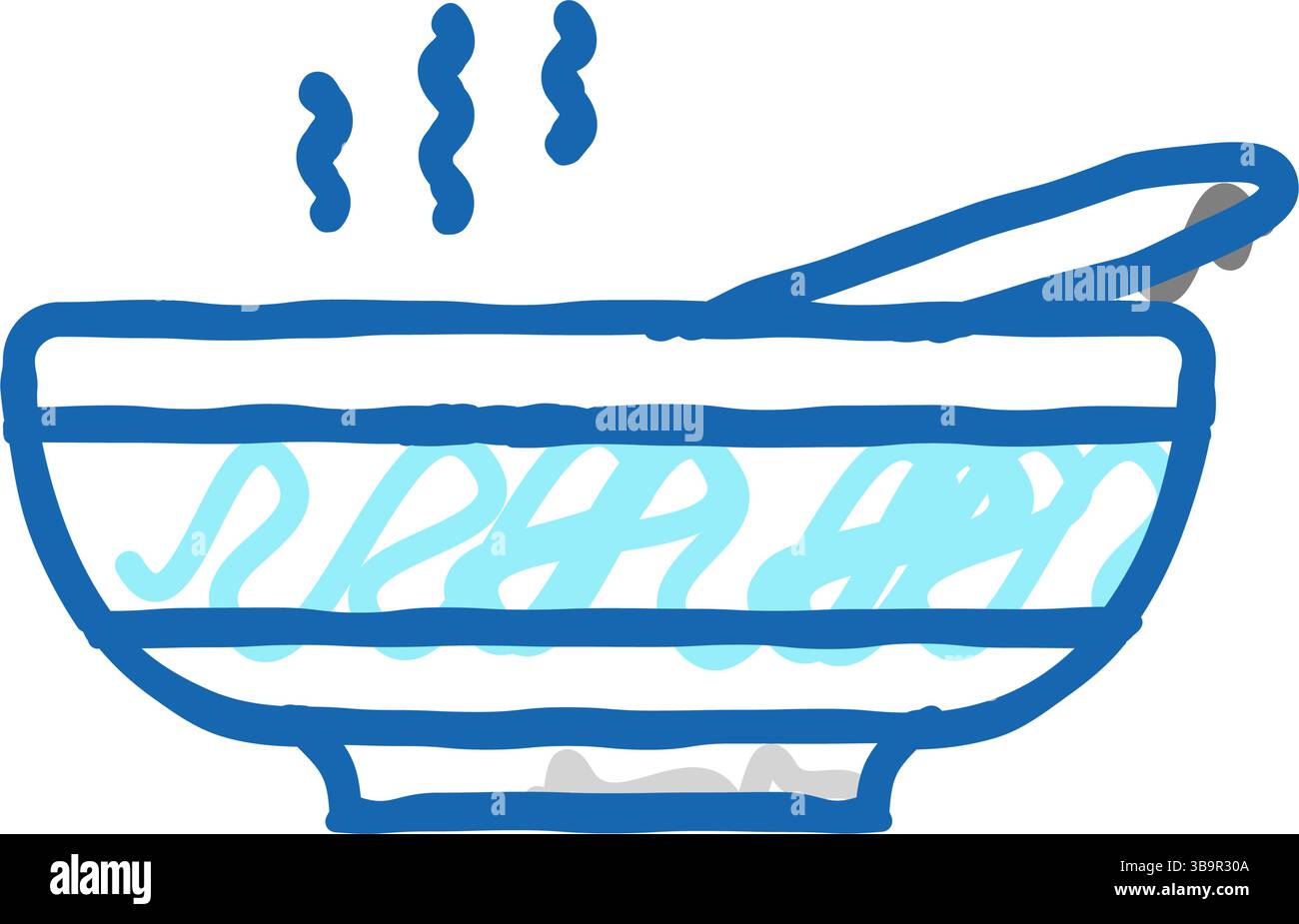 hot soup icon doodle illustration Stock Vector Image & Art - Alamy