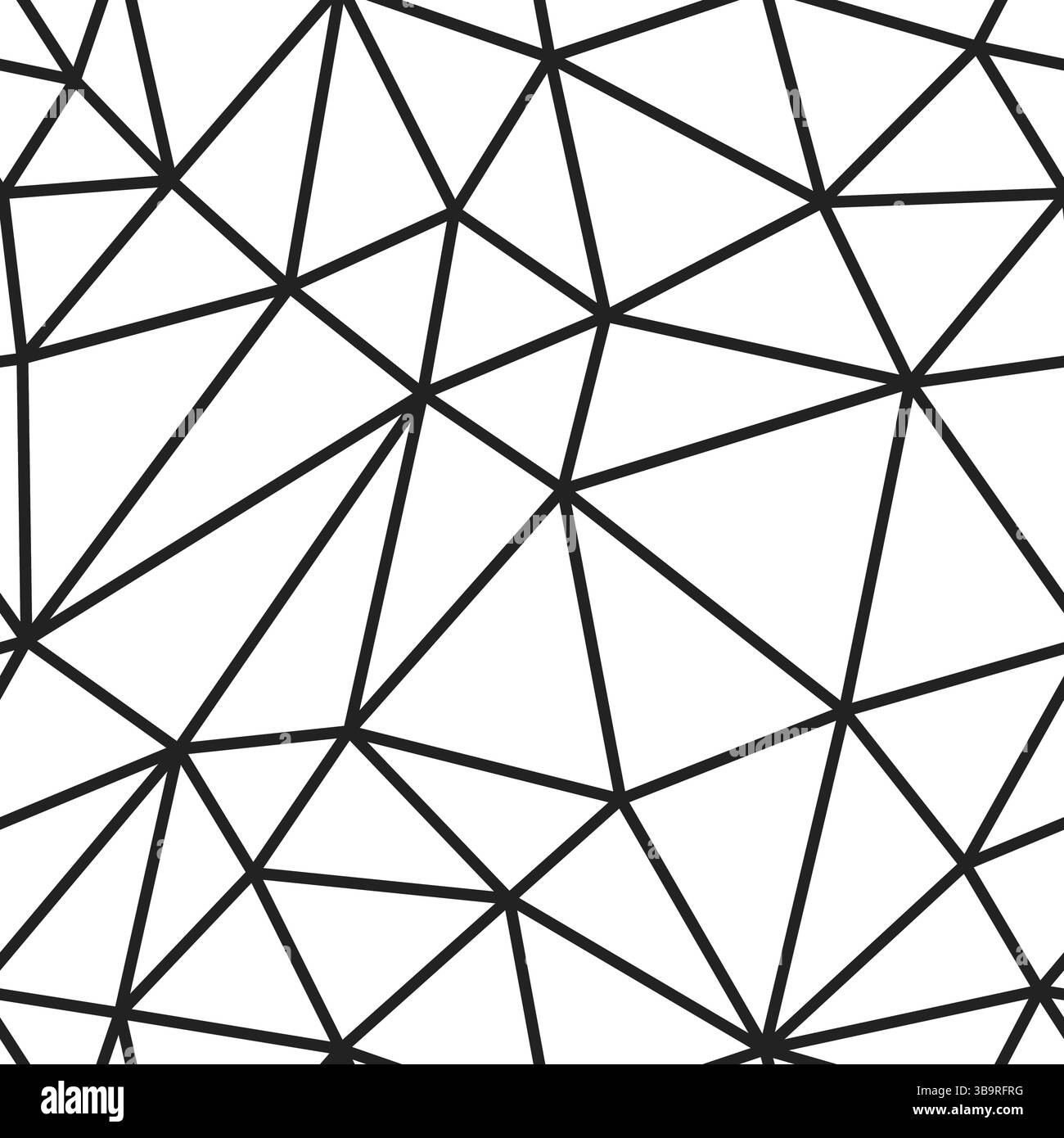 Geometric template background. Large triangles size. Regular lines ...