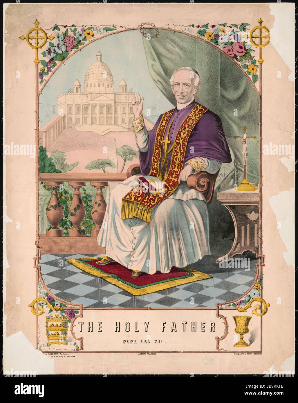 Pope Leo XIII (born Gioacchino Vincenzo Raffaele Luigi Pecci; 2 March ...