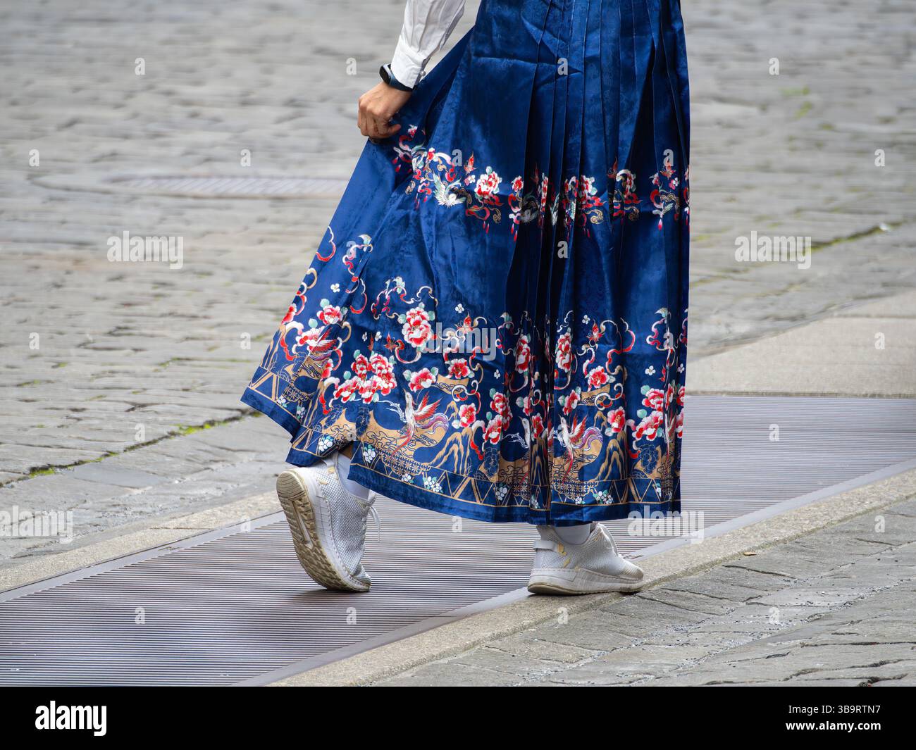 Long skirt features hi-res stock photography and images - Alamy