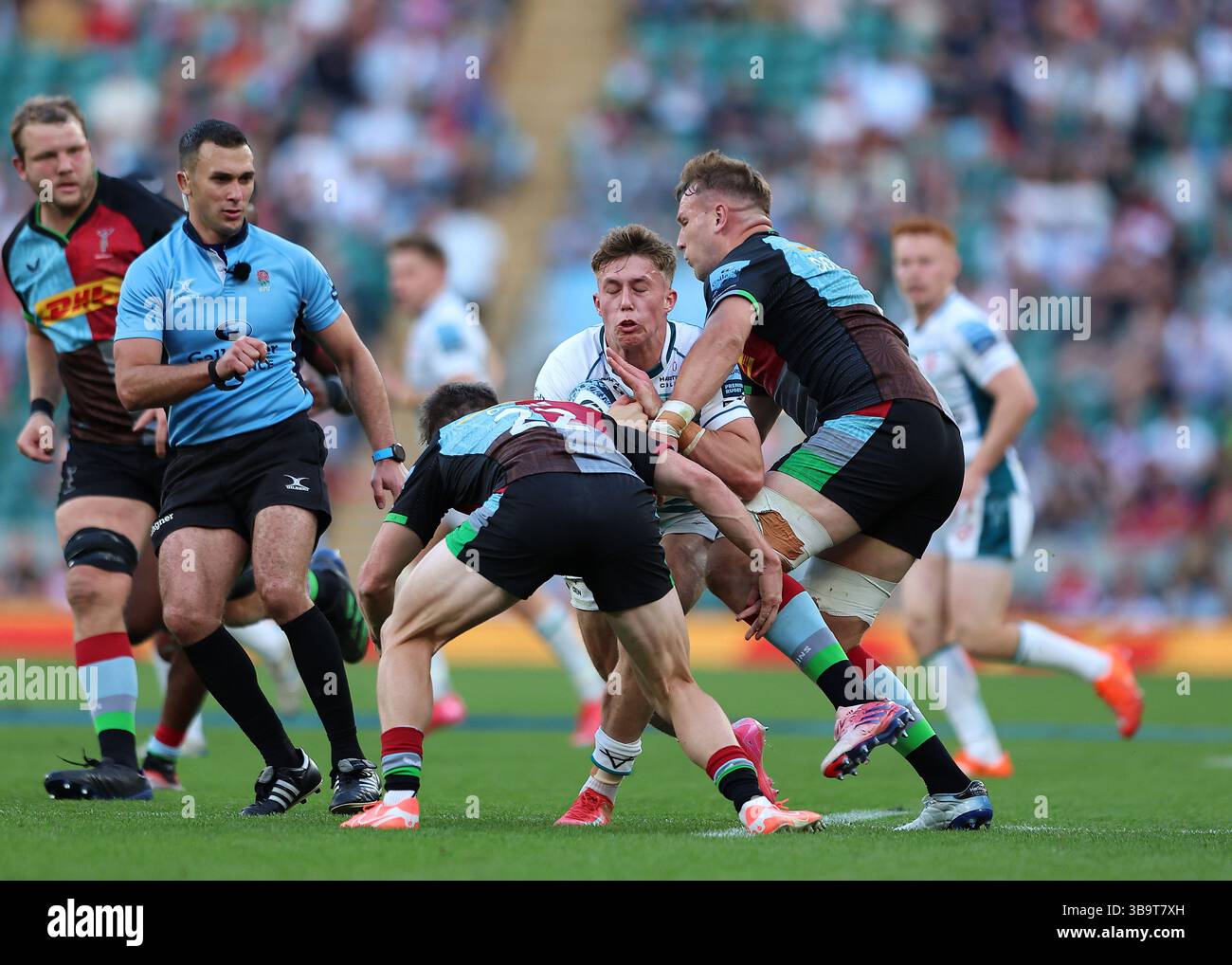 Allianz Stadium, London, UK. 10th May, 2025. Gallagher Premiership ...
