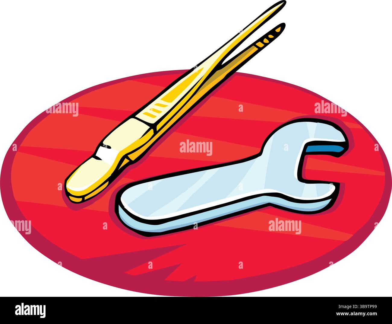 Repair tools background with construction and carpenter instruments ...