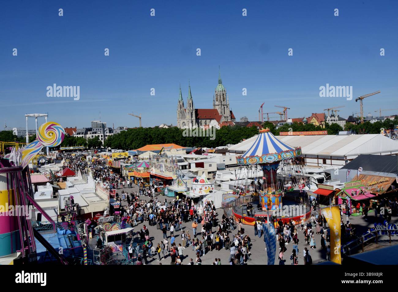 Fruhlingsfest Munchen 2023 Fahrgeschafte