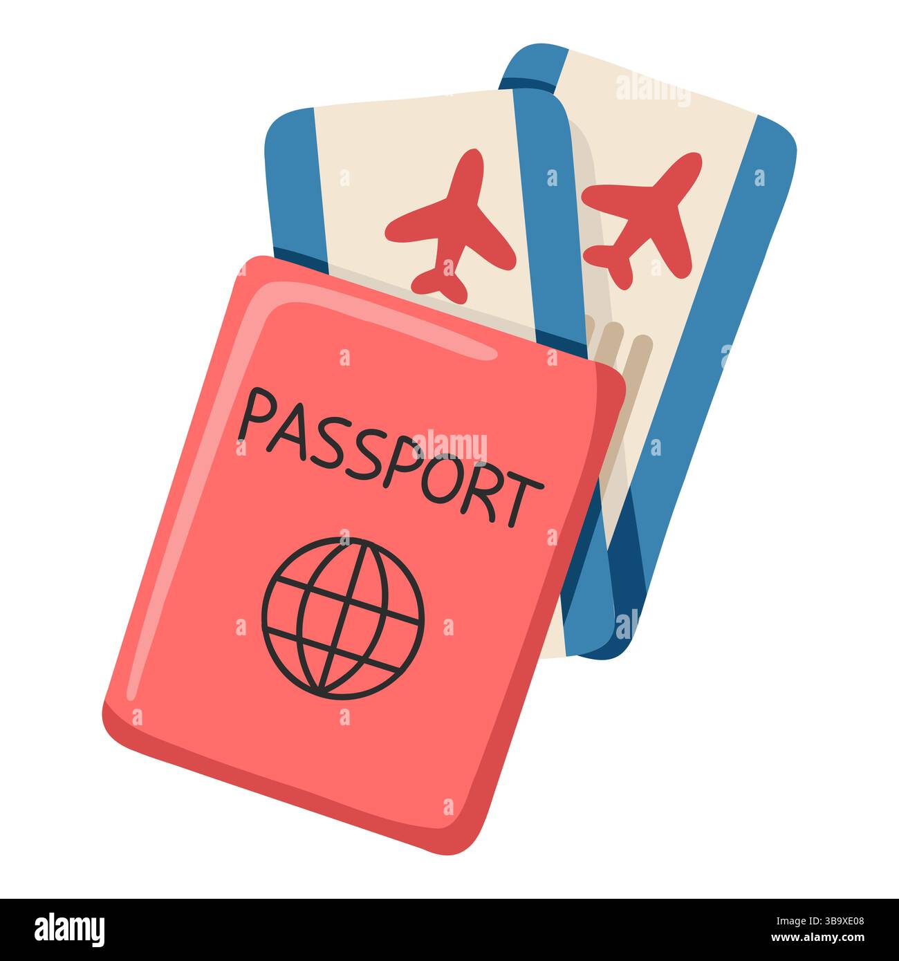 Passport clipart hi-res stock photography and images - Alamy, image size:1300x1390