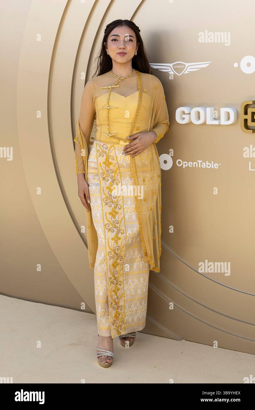 Los Angeles, USA. 10th May, 2025. Pan Yaung Chel attends the arrivals ...