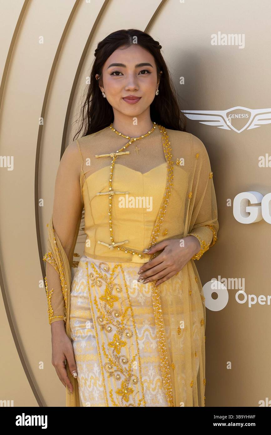 Los Angeles, USA. 10th May, 2025. Pan Yaung Chel attends the arrivals ...