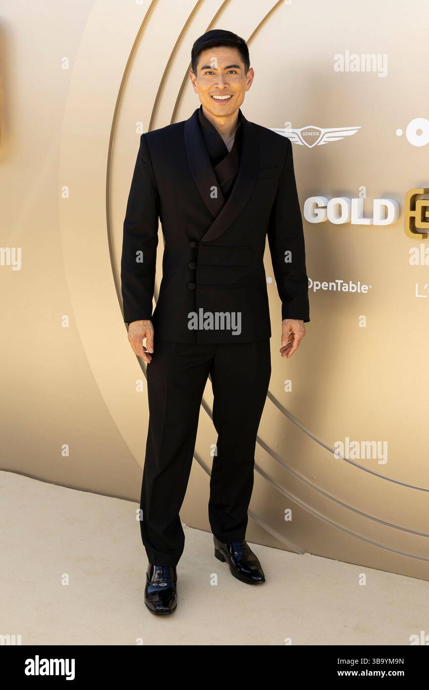 Los Angeles, USA. 10th May, 2025. Bing Chen attends the arrivals of the ...