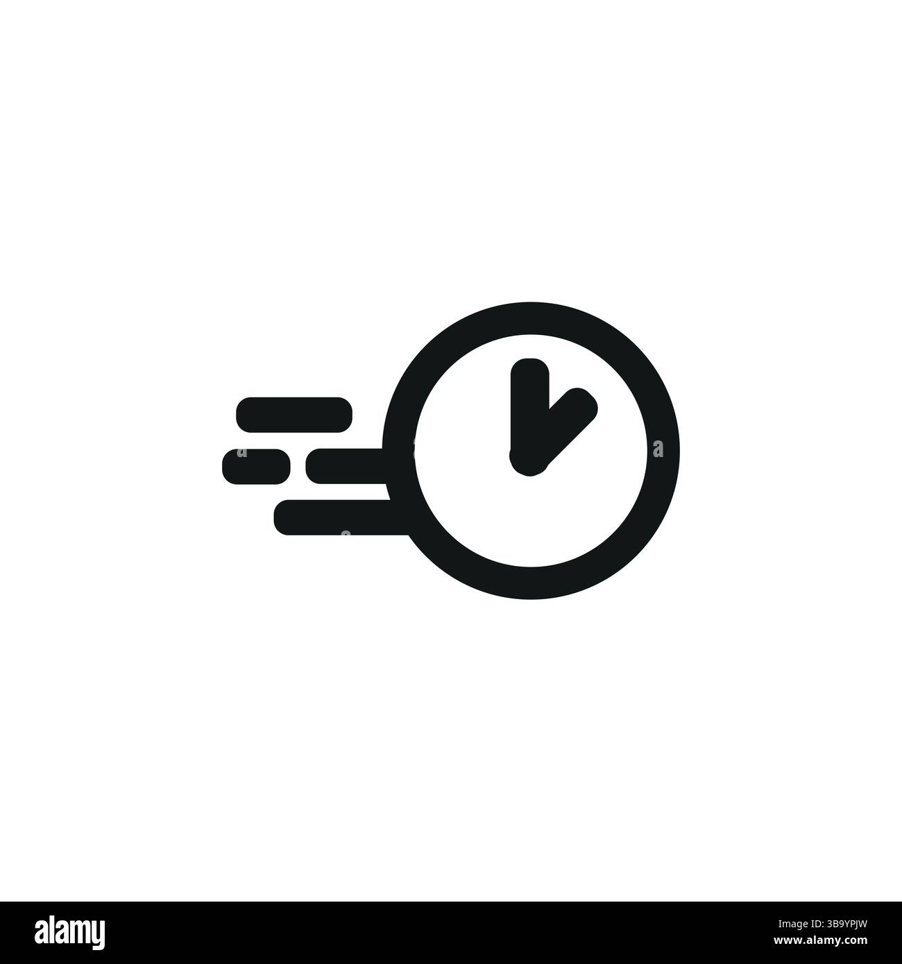 Fast Time Icon Stock Vector